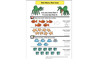 Beginning Math Activities Printable Workbook