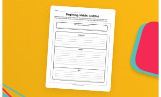Beginning, Middle, and End Worksheet
