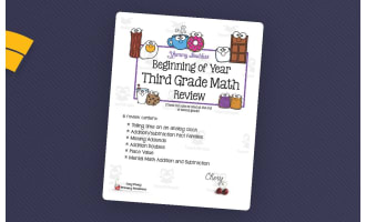 Beginning of Year Third Grade Math Review
