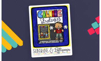 Behavior Management Charts, Posters, Calming Strategies, Worksheets, Task Cards