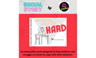 Behavior Problems - Interactive Book/Printable Support/SEL Lesson
