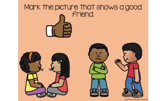 Being a Good Friend Google Slides - Distance Learning, Special Ed, Autism