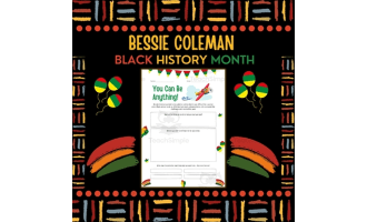 Bessie Coleman Biography Reading Black History Month Social Studies