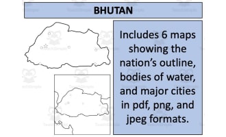 Bhutan Map Resources