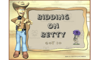 "Bidding on Betty" Math Song