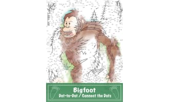 Bigfoot Dot-to-Dot