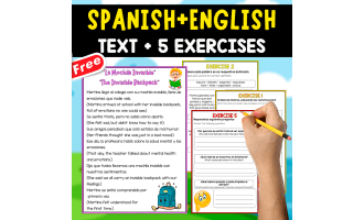 BILINGUAL COMPREHENSION TEXT | The Invisible Backpack