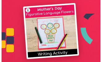 Bilingual Mother's Day Figurative Language Flower