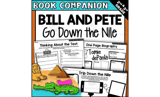 Bill and Pete Go Down the Nile Book Companion & Read-Aloud Activities