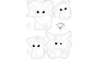 Billy Goat Gruff Puppets