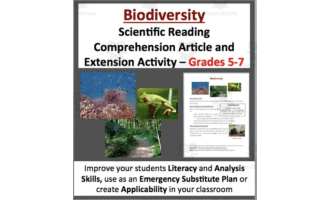 Biodiversity - Science Reading Article - Grades 5-7