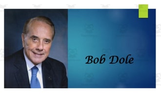 Biography: Bob Dole PPT Former US Senator