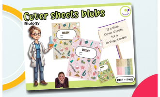 Biology Binder Covers – Templates for Classroom Use