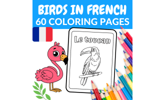 Birds Coloring Pages in French