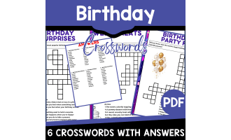 Birthday Crosswords (PDF)