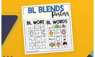 BL Beginning Blends Posters