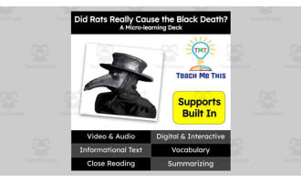 The Black Death | Comprehension Questions by Teach Simple