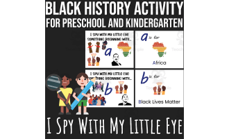Black History Month Activities For Preschool And Kindergarten | I Spy Letters