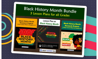 Black History Month Bundle - 3 Lessons for all Grades