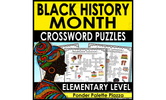 Black History Month Crosswords – Elementary Level