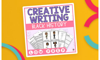 Black History Month Creative Writing Prompts with Story Cards