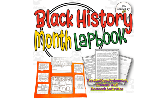 Black History Month Lapbook with Reading Comprehension Activities