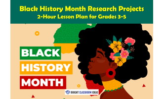 Black History Month Research Project – Grades 3–5
