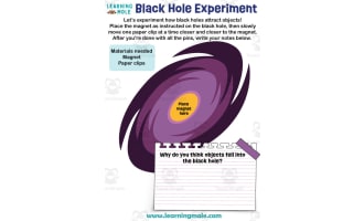 Black Hole Experiment Activity