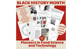 Black Pioneers in Food Science and Technology - Mega Activity Pack