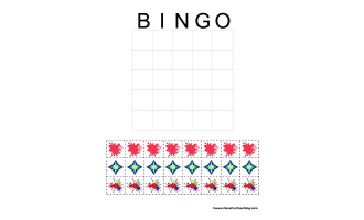 Blank BINGO Board