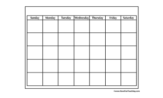 Blank Lesson Plan Template by Teach Simple