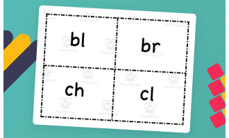 Blends Flash Cards