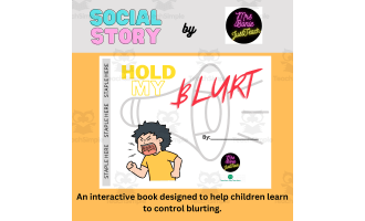 Blurting in Class- Interactive Book/Printable Behavior Support SEL