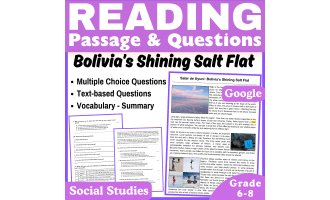 Bolivia’s Salar de Uyuni: Social Studies Reading Passage (Docs)