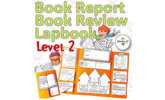 Book Report | Book Review Lapbook (Level 2)