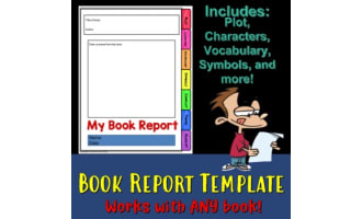Book Report Template For Any Book