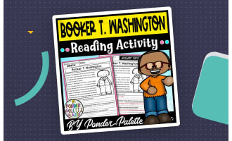 Booker T. Washington Reading Activity + Answers