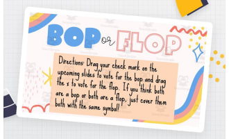 Bop or Flop – Music Class Listening Game