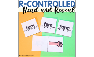 Bossy R Read and Reveal Blending Cards Mixed Practice