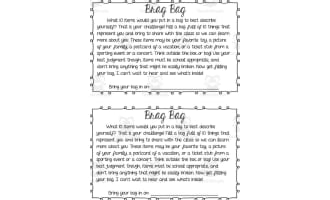 Brag Bag Labels
