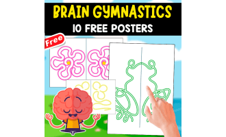 BRAIN GYMNASTICS | 10 FREE POSTERS