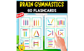 BRAIN GYMNASTICS | 60 FREE FLASHCARDS