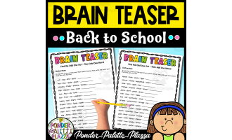 Brain Teaser - Find and Match Activity