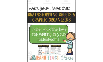 Brainstorming Sheets and Graphic Organizers Packet