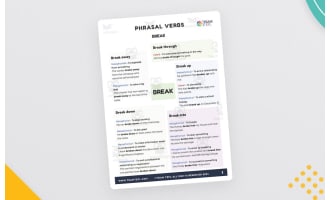 Break | Phrasal Verbs Exercises