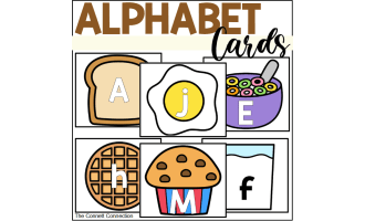 Breakfast Alphabet Cards