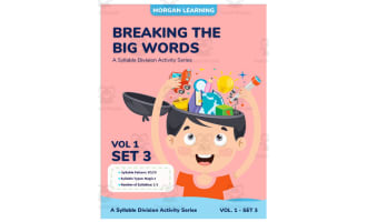 Breaking the Big Words Activity Book | Volume 1, Set 3