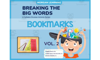 Breaking the Big Words Bookmarks Volume 2