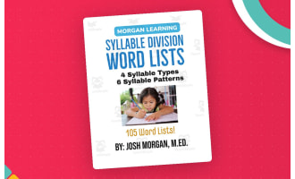 Breaking the Big Words | Syllable Division Word Lists