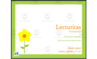 Bridging: Lecturitas Primavera - Comprensión Lectora: Spanish Reading Comprehension Spring- Student Version